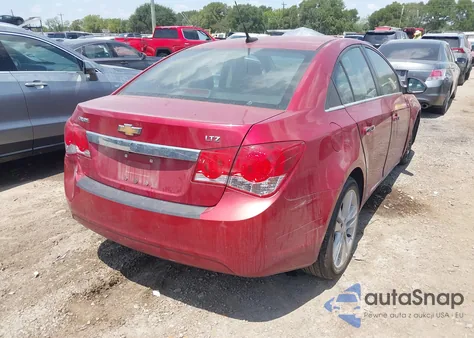 2013 Chevrolet Cruze Ltz from USA, damaged, VIN 1G1PG5SB5D7191250